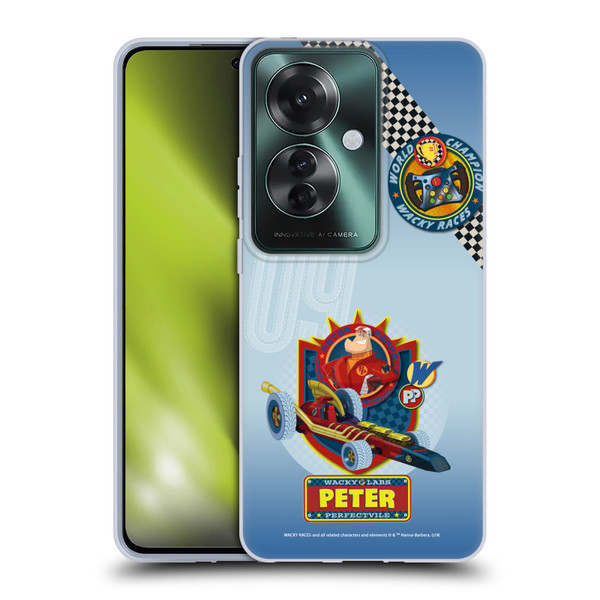Wacky Races 2016 Graphics Peter Perfect Soft Gel Case for OPPO Reno11 F 5G / F25 Pro 5G