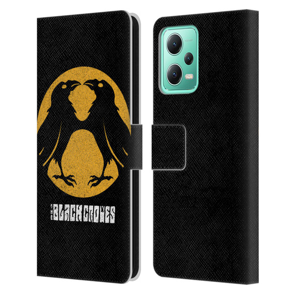 The Black Crowes Graphics Circle Leather Book Wallet Case Cover For Xiaomi Redmi Note 12 5G