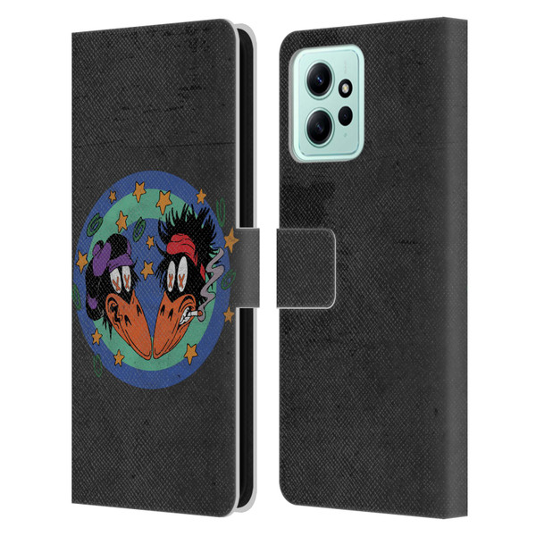 The Black Crowes Graphics Distressed Leather Book Wallet Case Cover For Xiaomi Redmi 12
