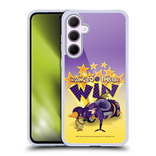 Wacky Races 2016 Graphics Dastardly And Muttley Soft Gel Case for Samsung Galaxy A35 5G
