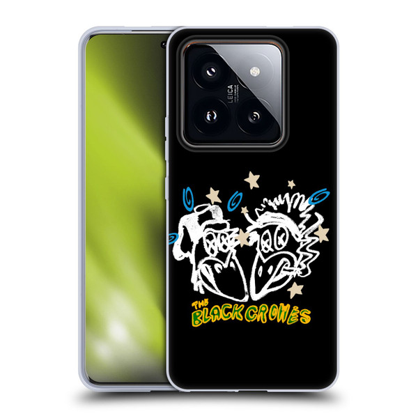The Black Crowes Graphics Heads Soft Gel Case for Xiaomi 14 Pro