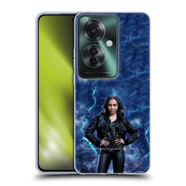 Black Lightning Characters Jennifer Pierce Soft Gel Case for OPPO Reno11 F 5G / F25 Pro 5G