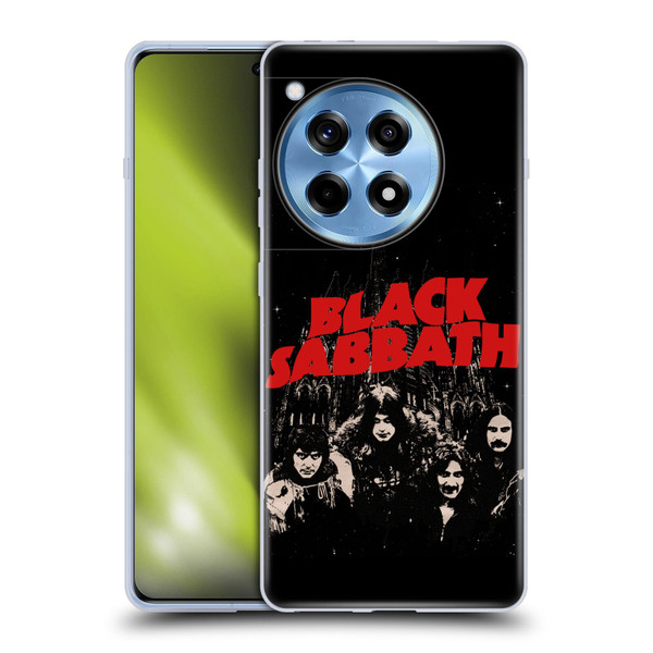 Black Sabbath Key Art Red Logo Soft Gel Case for OnePlus 12R