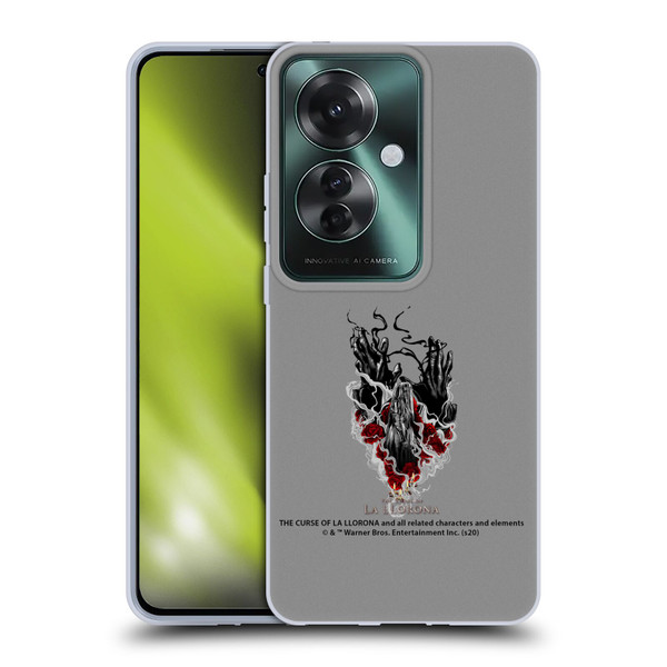 The Curse Of La Llorona Graphics Hands Soft Gel Case for OPPO Reno11 F 5G / F25 Pro 5G