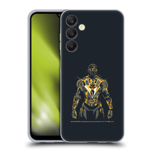Black Lightning Key Art Black Lightning Soft Gel Case for Samsung Galaxy A25 5G