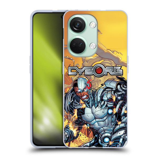 Cyborg DC Comics Fast Fashion Comic Soft Gel Case for OnePlus Nord 3 5G