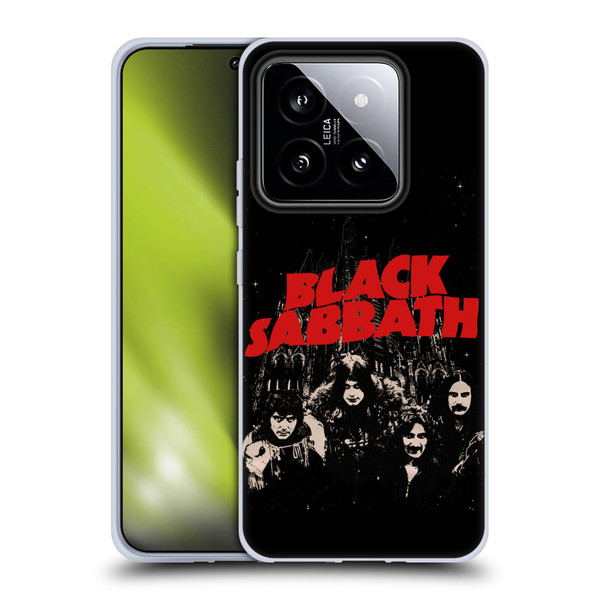 Black Sabbath Key Art Red Logo Soft Gel Case for Xiaomi 14