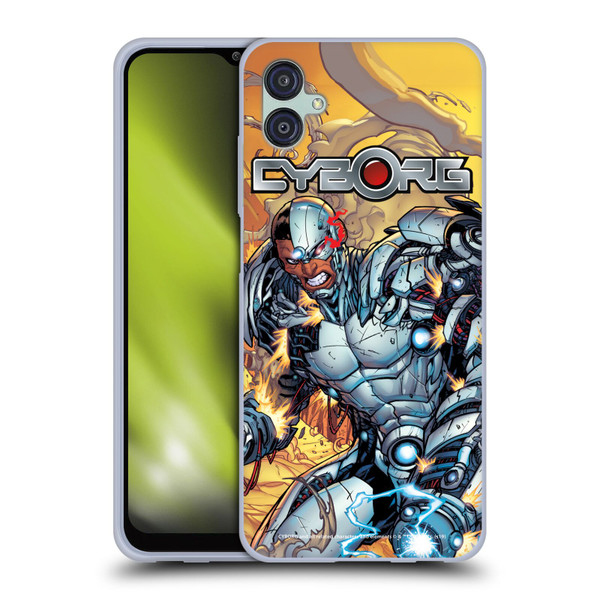 Cyborg DC Comics Fast Fashion Comic Soft Gel Case for Samsung Galaxy M04 5G / A04e