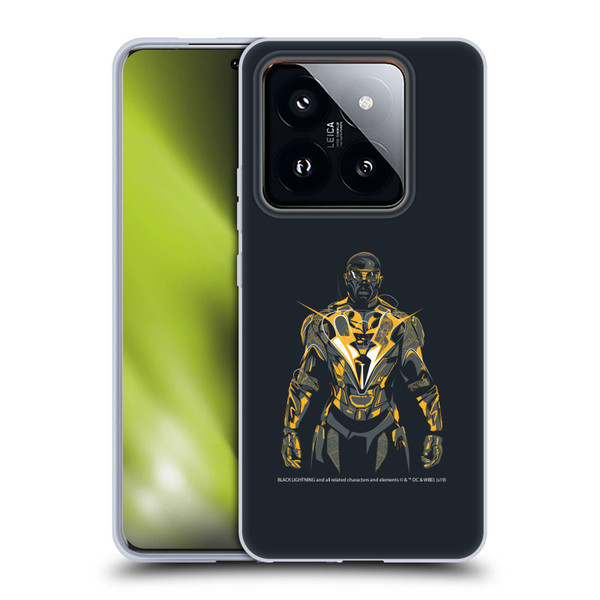 Black Lightning Key Art Black Lightning Soft Gel Case for Xiaomi 14 Pro