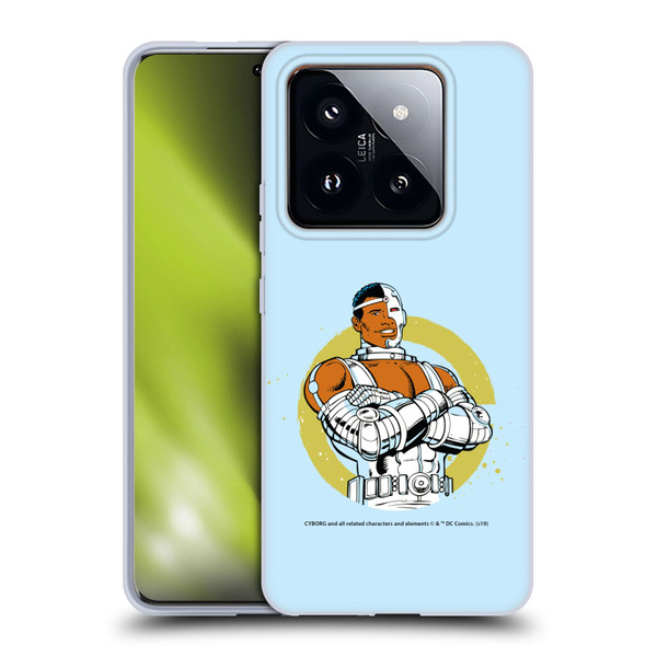 Cyborg DC Comics Fast Fashion Classic Soft Gel Case for Xiaomi 14 Pro