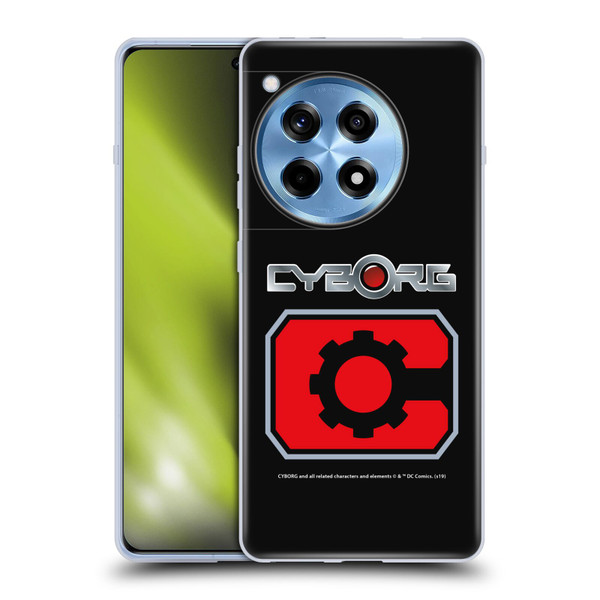 Cyborg DC Comics Logos Retro Soft Gel Case for OnePlus 12R