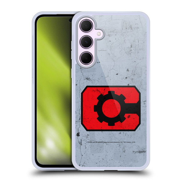 Cyborg DC Comics Logos Classic Soft Gel Case for Samsung Galaxy A35 5G