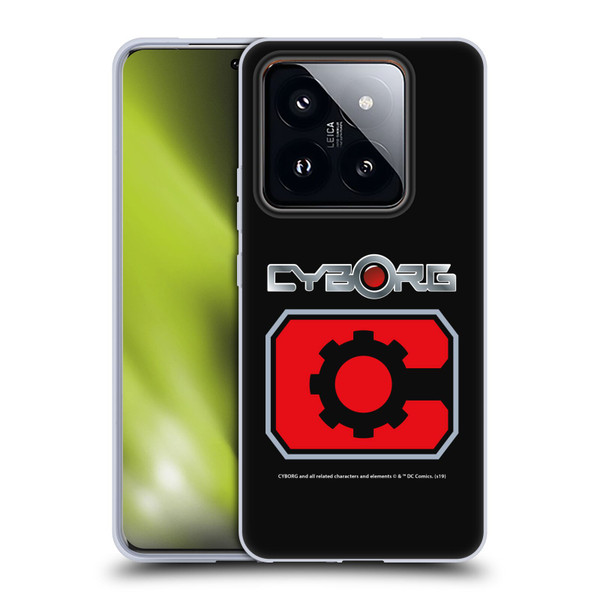 Cyborg DC Comics Logos Retro Soft Gel Case for Xiaomi 14 Pro