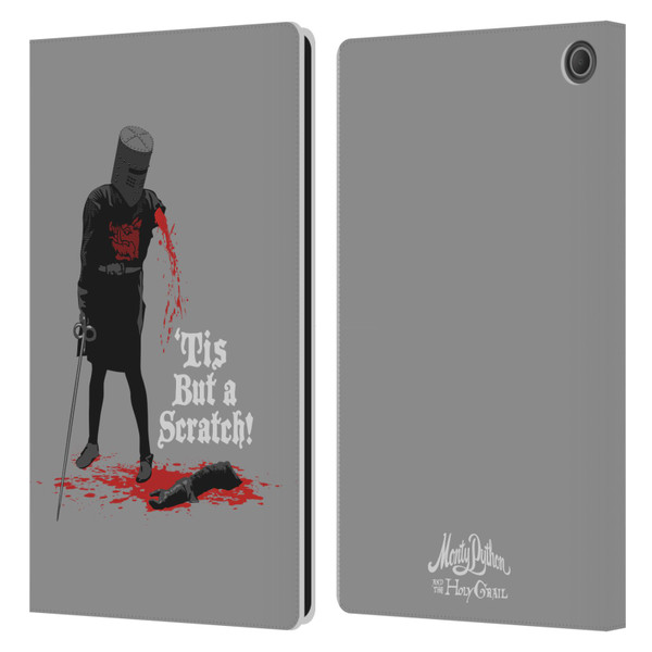 Monty Python Key Art Tis But A Scratch Leather Book Wallet Case Cover For Amazon Fire Max 11 2023