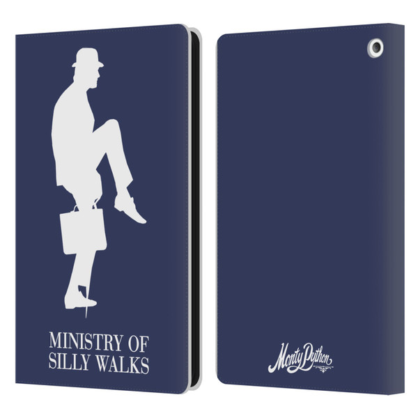 Monty Python Key Art Ministry Of Silly Walks Leather Book Wallet Case Cover For Amazon Fire HD 8/Fire HD 8 Plus 2020