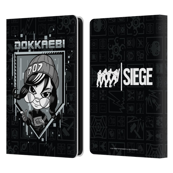Tom Clancy's Rainbow Six Siege Chibi Operators Dokkaebi Leather Book Wallet Case Cover For Amazon Kindle Paperwhite 5 (2021)