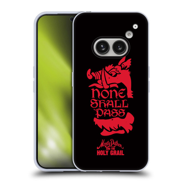 Monty Python Key Art None Shall Pass Soft Gel Case for Nothing Phone (2a)