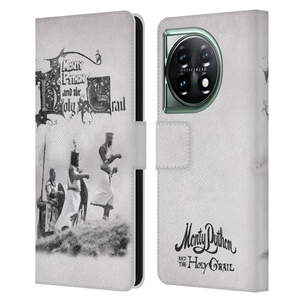 Monty Python Key Art Holy Grail Leather Book Wallet Case Cover For OnePlus 11 5G