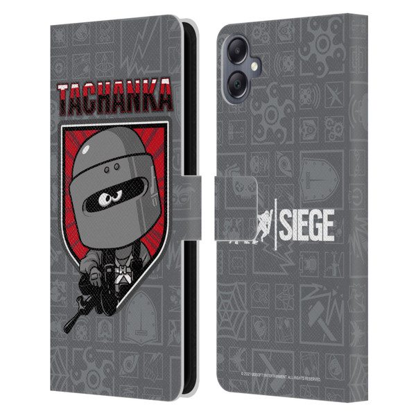 Tom Clancy's Rainbow Six Siege Chibi Operators Tachanka Leather Book Wallet Case Cover For Samsung Galaxy A05