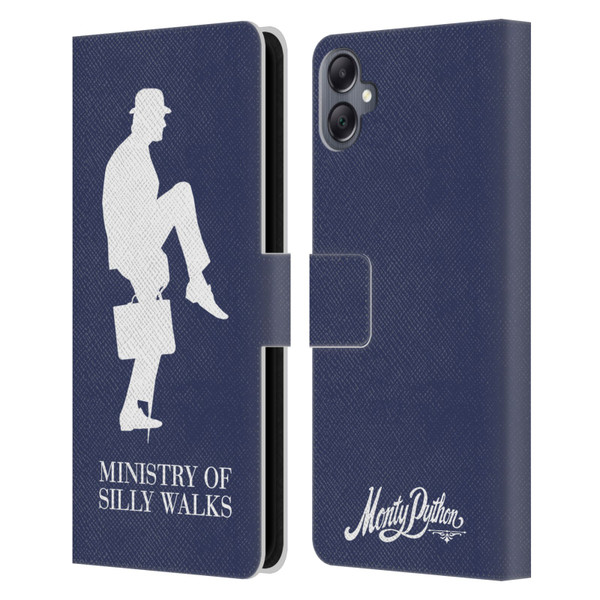 Monty Python Key Art Ministry Of Silly Walks Leather Book Wallet Case Cover For Samsung Galaxy A05