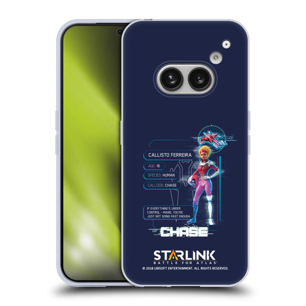 Starlink Battle for Atlas Character Art Chase Soft Gel Case for Nothing Phone (2a)