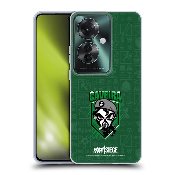 Tom Clancy's Rainbow Six Siege Chibi Operators Caveira Soft Gel Case for OPPO Reno11 F 5G / F25 Pro 5G