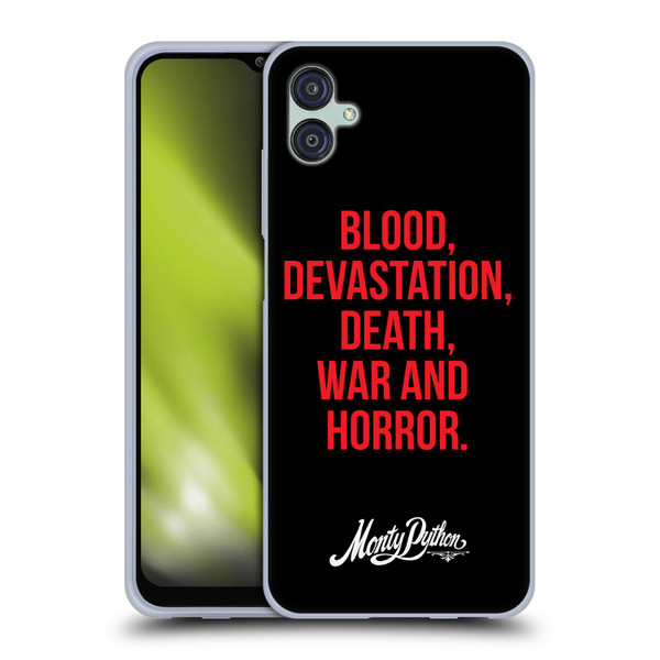 Monty Python Key Art Blood Devastation Death War And Horror Soft Gel Case for Samsung Galaxy M04 5G / A04e