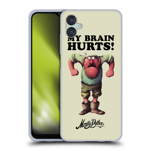 Monty Python Key Art My Brain Hurts Soft Gel Case for Samsung Galaxy M04 5G / A04e
