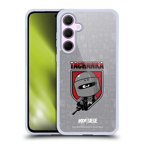 Tom Clancy's Rainbow Six Siege Chibi Operators Tachanka Soft Gel Case for Samsung Galaxy A35 5G