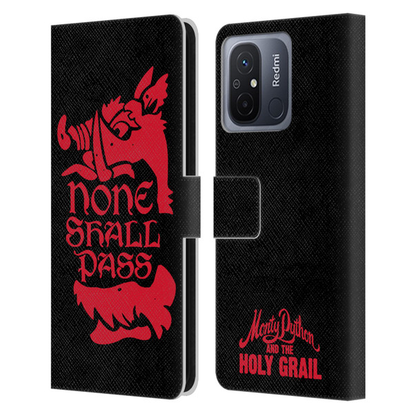 Monty Python Key Art None Shall Pass Leather Book Wallet Case Cover For Xiaomi Redmi 12C