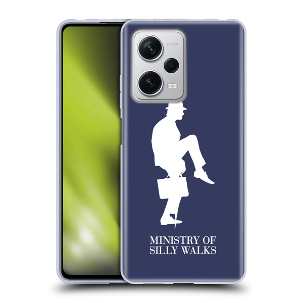 Monty Python Key Art Ministry Of Silly Walks Soft Gel Case for Xiaomi Redmi Note 12 Pro+ 5G