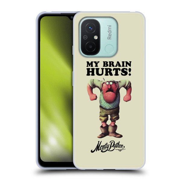 Monty Python Key Art My Brain Hurts Soft Gel Case for Xiaomi Redmi 12C