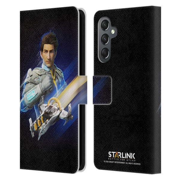 Starlink Battle for Atlas Character Art Mason Arana Leather Book Wallet Case Cover For Samsung Galaxy A25 5G