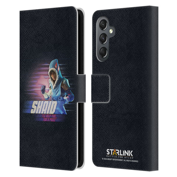 Starlink Battle for Atlas Character Art Shaid Leather Book Wallet Case Cover For Samsung Galaxy A25 5G