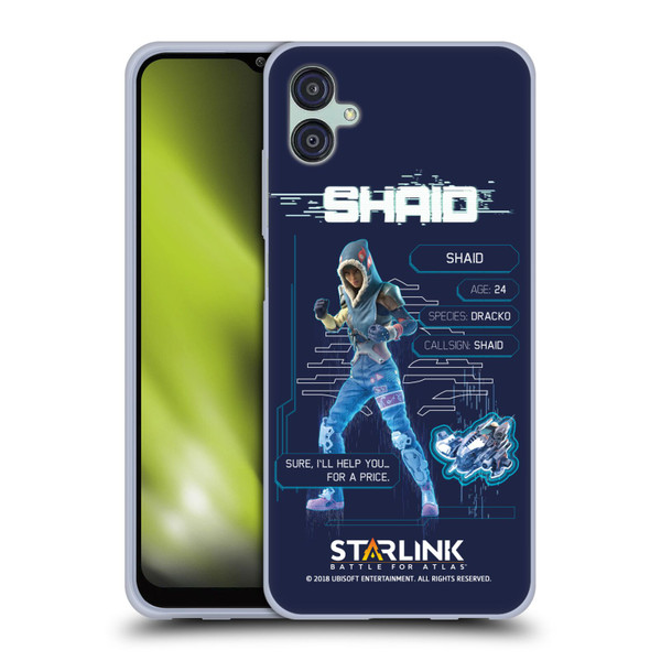 Starlink Battle for Atlas Character Art Shaid 2 Soft Gel Case for Samsung Galaxy M04 5G / A04e