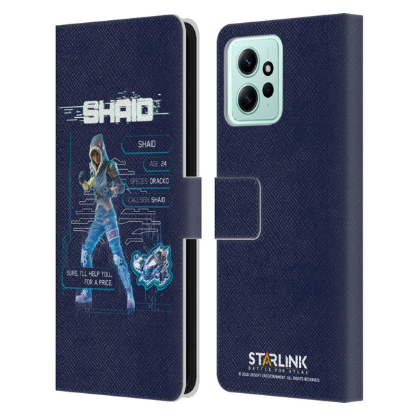 Starlink Battle for Atlas Character Art Shaid 2 Leather Book Wallet Case Cover For Xiaomi Redmi 12