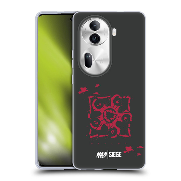 Tom Clancy's Rainbow Six Siege Icons Hibana Soft Gel Case for OPPO Reno11 Pro
