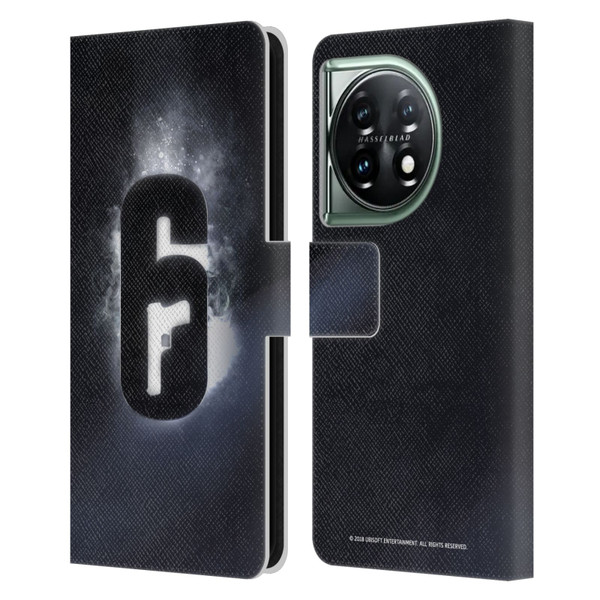 Tom Clancy's Rainbow Six Siege Logos Glow Leather Book Wallet Case Cover For OnePlus 11 5G