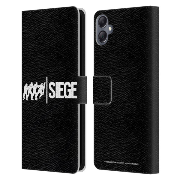Tom Clancy's Rainbow Six Siege Logos Attack Leather Book Wallet Case Cover For Samsung Galaxy A05