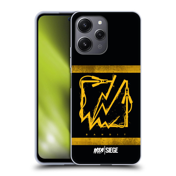 Tom Clancy's Rainbow Six Siege Icons Bandit Soft Gel Case for Xiaomi Redmi 12