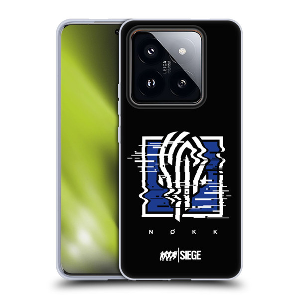 Tom Clancy's Rainbow Six Siege Icons Nokk Soft Gel Case for Xiaomi 14 Pro