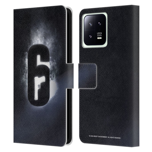 Tom Clancy's Rainbow Six Siege Logos Glow Leather Book Wallet Case Cover For Xiaomi 13 5G