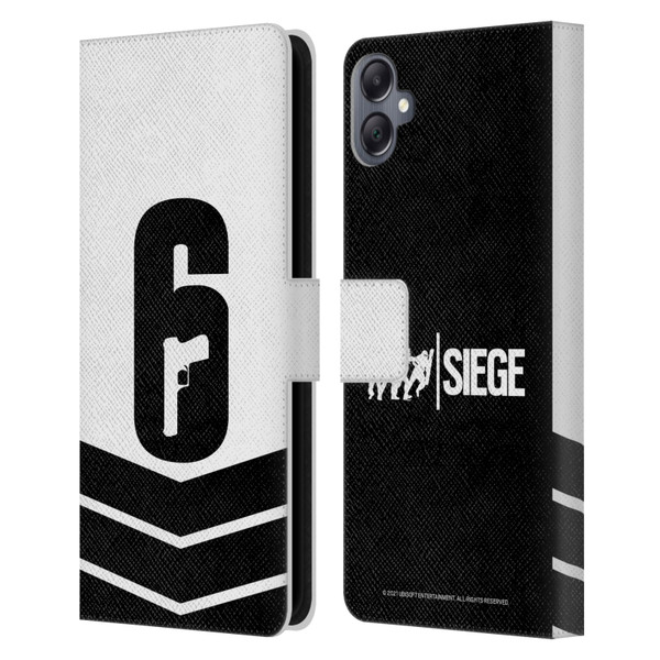 Tom Clancy's Rainbow Six Siege Logo Art Esport Jersey Leather Book Wallet Case Cover For Samsung Galaxy A05