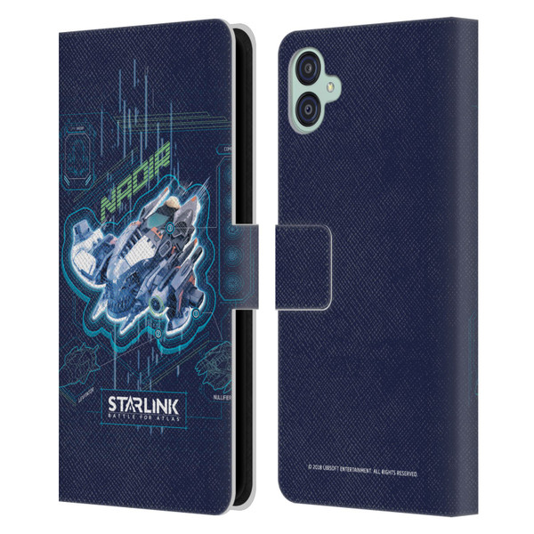 Starlink Battle for Atlas Starships Nadir Leather Book Wallet Case Cover For Samsung Galaxy M04 5G / A04e