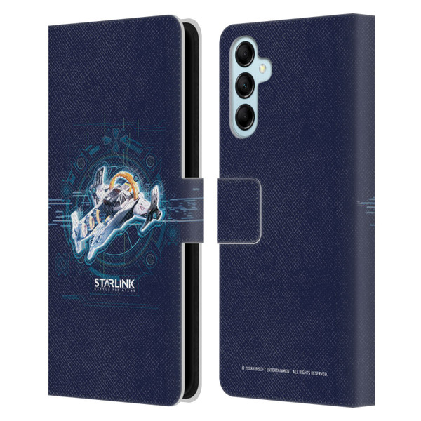 Starlink Battle for Atlas Starships Zenith Leather Book Wallet Case Cover For Samsung Galaxy M14 5G