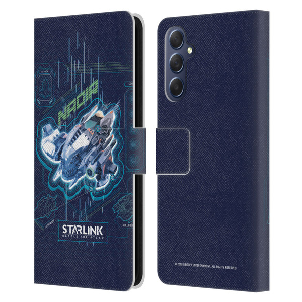 Starlink Battle for Atlas Starships Nadir Leather Book Wallet Case Cover For Samsung Galaxy M54 5G