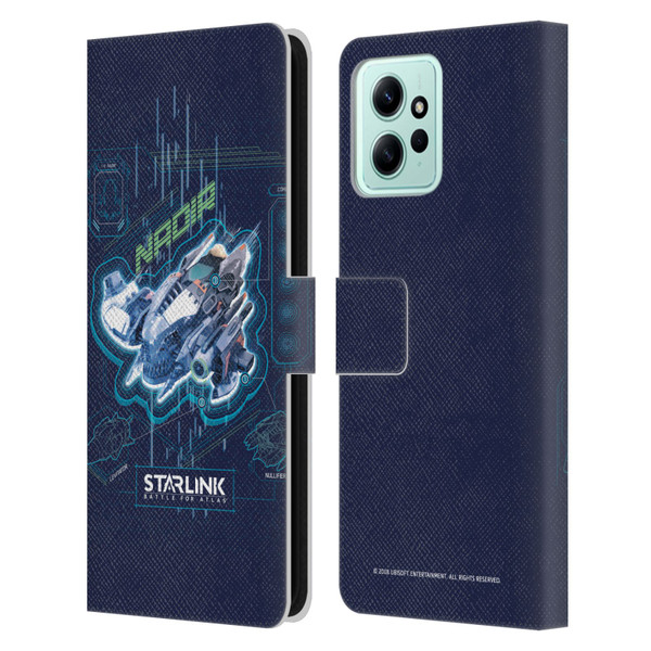 Starlink Battle for Atlas Starships Nadir Leather Book Wallet Case Cover For Xiaomi Redmi 12