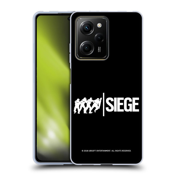 Tom Clancy's Rainbow Six Siege Logos Attack Soft Gel Case for Xiaomi Redmi Note 12 Pro 5G