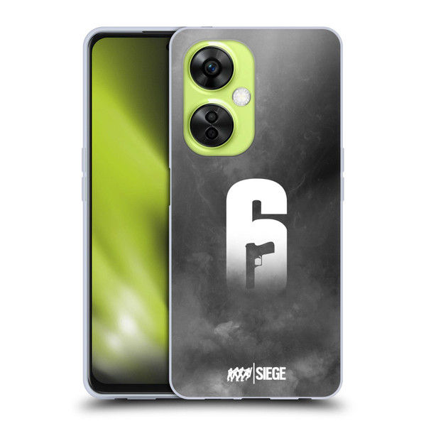 Tom Clancy's Rainbow Six Siege Logo Art Smoke Soft Gel Case for OnePlus Nord CE 3 Lite 5G