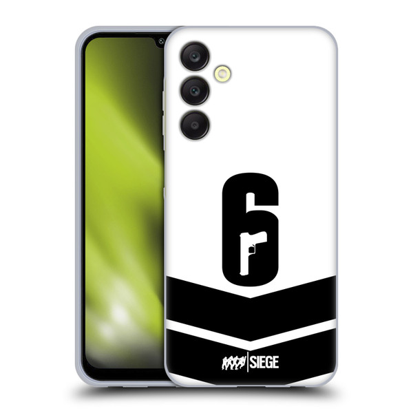 Tom Clancy's Rainbow Six Siege Logo Art Esport Jersey Soft Gel Case for Samsung Galaxy A25 5G